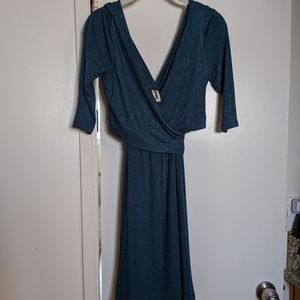 Anthropologie knit crossover dress (Amadi)